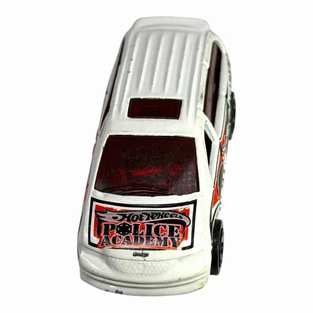2003  ''ROLL PATROL'' #169 Hot Wheels Police Academy Dodge‎ Van Diecast Toy Car